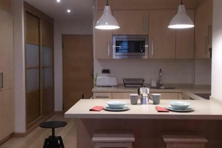 Estudio Moderno Centro-Playa Gijon Apartment ภายนอก รูปภาพ